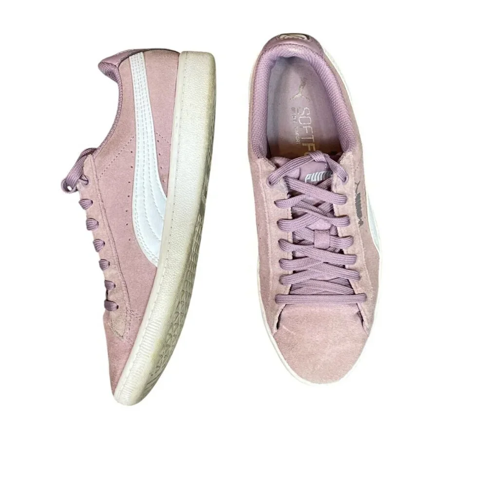 PUMA VIKKY Suede Elderberry Sneakers Tennis Shoes Court‎ Shoe Wm Sz 6.5 #127M